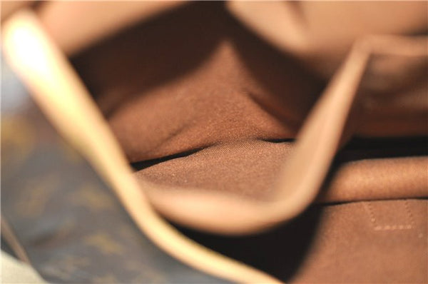 Authentic Louis Vuitton Monogram Saumur 35 Shoulder Cross Bag M42254 LV J5443