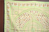 Authentic HERMES Carre 90 Scarf "DONNER LA MAIN" Silk Light Green Box J5446