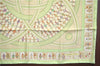 Authentic HERMES Carre 90 Scarf "DONNER LA MAIN" Silk Light Green Box J5446