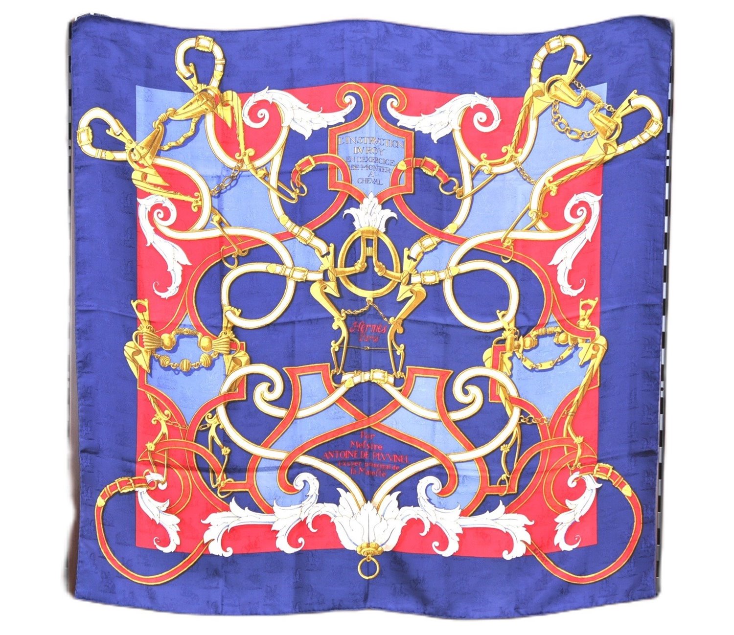 Authentic HERMES Carre 90 Scarf 