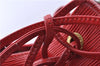 Authentic Louis Vuitton Epi Noe Shoulder Drawstring Bag Red M44007 LV J5508