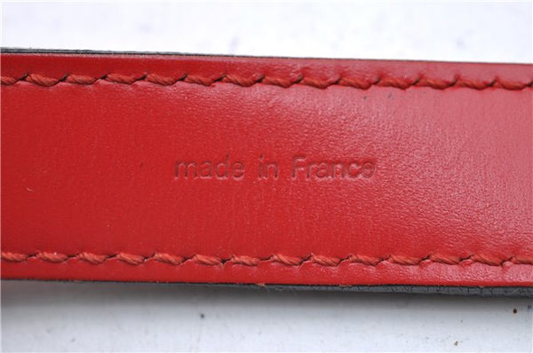 Authentic Louis Vuitton Epi Noe Shoulder Drawstring Bag Red M44007 LV J5508