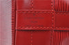 Authentic Louis Vuitton Epi Noe Shoulder Drawstring Bag Red M44007 LV J5508