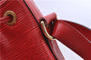 Authentic Louis Vuitton Epi Noe Shoulder Drawstring Bag Red M44007 LV J5508