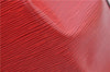 Authentic Louis Vuitton Epi Noe Shoulder Drawstring Bag Red M44007 LV J5508