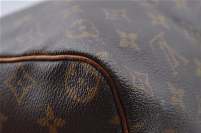 Authentic Louis Vuitton Monogram Speedy 35 Hand Boston Bag M41524 LV J5513