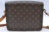 Authentic Louis Vuitton Monogram Cartouchiere GM M51252 Shoulder Cross Bag J5529