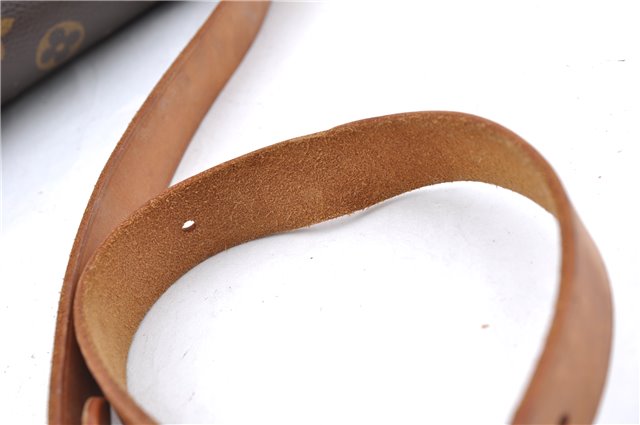 Authentic Louis Vuitton Monogram Cartouchiere GM M51252 Shoulder Cross Bag J5529