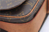 Authentic Louis Vuitton Monogram Cartouchiere GM M51252 Shoulder Cross Bag J5529