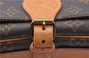 Authentic Louis Vuitton Monogram Cartouchiere GM M51252 Shoulder Cross Bag J5529