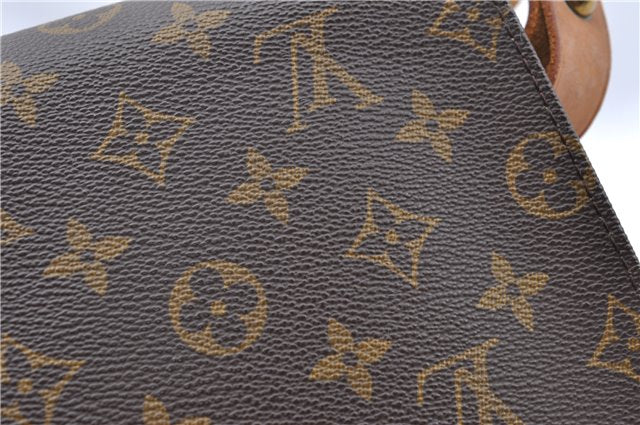Authentic Louis Vuitton Monogram Cartouchiere GM M51252 Shoulder Cross Bag J5529
