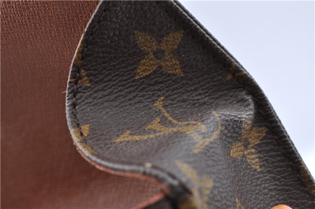 Authentic Louis Vuitton Monogram Cartouchiere GM M51252 Shoulder Cross Bag J5529