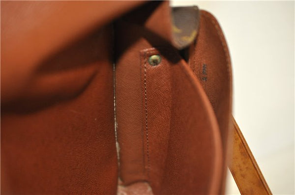 Authentic Louis Vuitton Monogram Cartouchiere GM M51252 Shoulder Cross Bag J5529