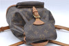 Authentic Louis Vuitton Monogram Montsouris PM Backpack M51137 LV J5544
