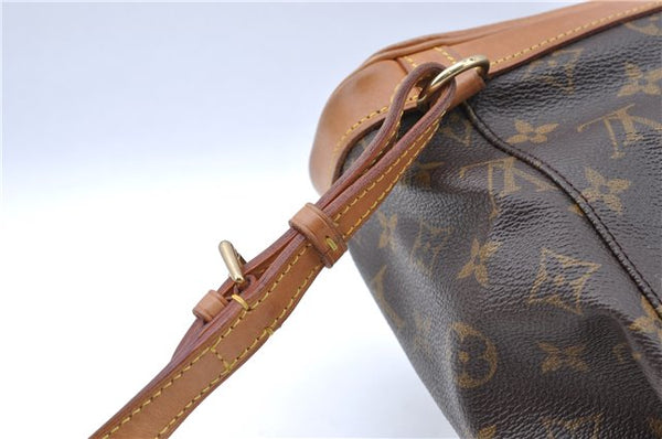 Authentic Louis Vuitton Monogram Montsouris PM Backpack M51137 LV J5544