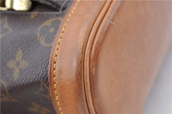 Authentic Louis Vuitton Monogram Montsouris PM Backpack M51137 LV J5544