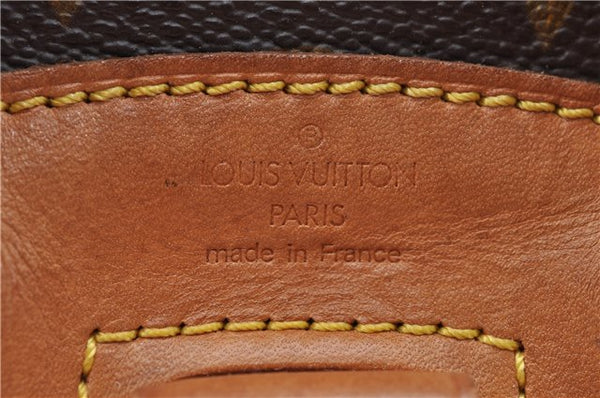 Authentic Louis Vuitton Monogram Montsouris PM Backpack M51137 LV J5544