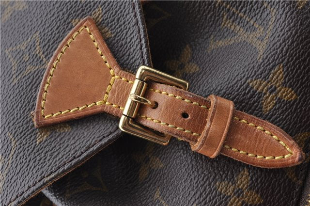 Authentic Louis Vuitton Monogram Montsouris PM Backpack M51137 LV J5544