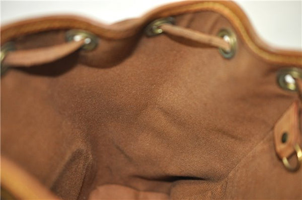 Authentic Louis Vuitton Monogram Montsouris PM Backpack M51137 LV J5544