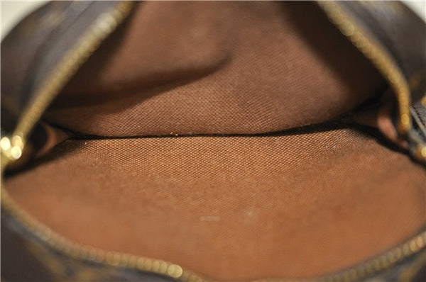 Authentic Louis Vuitton Monogram Montsouris PM Backpack M51137 LV J5544