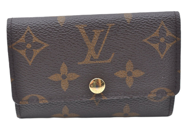 Authentic Louis Vuitton Monogram Multicles 6 Six Hooks Key Case M62630 LV J5562