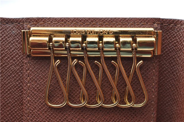 Authentic Louis Vuitton Monogram Multicles 6 Six Hooks Key Case M62630 LV J5562