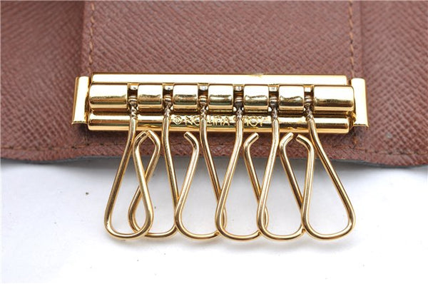Authentic Louis Vuitton Monogram Multicles 6 Six Hooks Key Case M62630 LV J5562