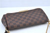 Authentic Louis Vuitton Damier Favorite MM 2Way Shoulder Bag N41129 LV J5565