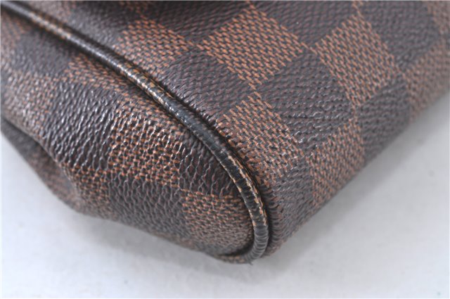 Authentic Louis Vuitton Damier Favorite MM 2Way Shoulder Bag N41129 LV J5565