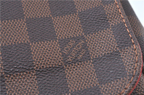 Authentic Louis Vuitton Damier Favorite MM 2Way Shoulder Bag N41129 LV J5565