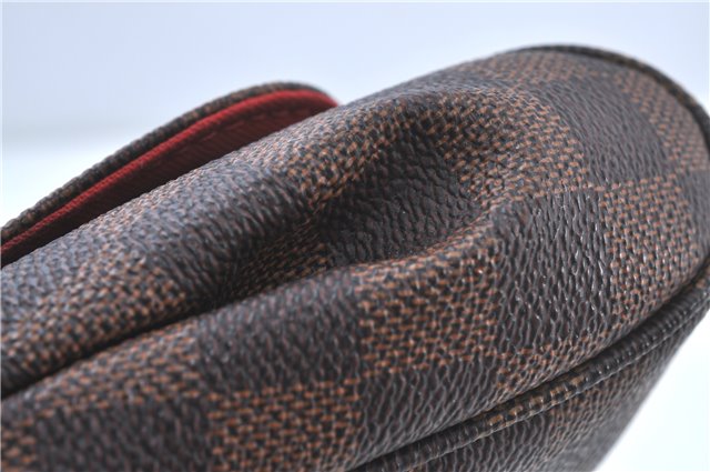 Authentic Louis Vuitton Damier Favorite MM 2Way Shoulder Bag N41129 LV J5565