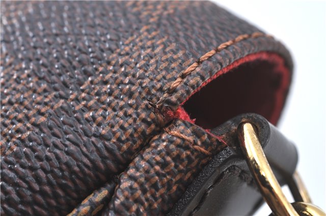 Authentic Louis Vuitton Damier Favorite MM 2Way Shoulder Bag N41129 LV J5565