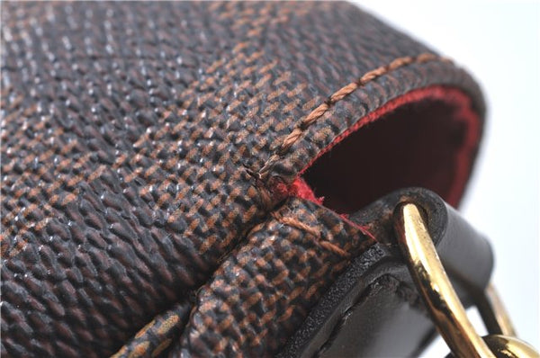 Authentic Louis Vuitton Damier Favorite MM 2Way Shoulder Bag N41129 LV J5565