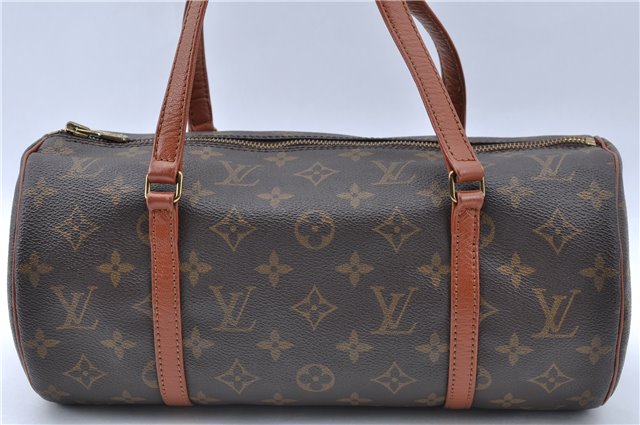 Authentic Louis Vuitton Monogram Papillon 30 Hand Bag Old Model LV J5566