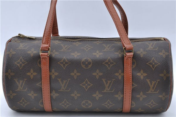 Authentic Louis Vuitton Monogram Papillon 30 Hand Bag Old Model LV J5566