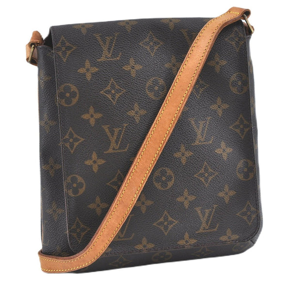 Authentic Louis Vuitton Monogram Musette Salsa Shoulder Cross Body Bag LV J5567