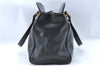 Authentic GUCCI Shoulder Tote Bag Purse Leather 121551 Black J5576