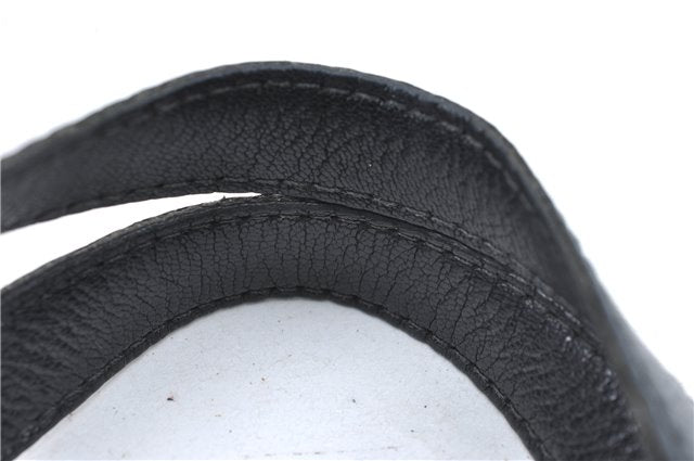 Authentic GUCCI Shoulder Tote Bag Purse Leather 121551 Black J5576