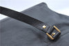 Authentic GUCCI Shoulder Tote Bag Purse Leather 121551 Black J5576