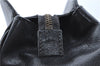 Authentic GUCCI Shoulder Tote Bag Purse Leather 121551 Black J5576