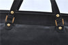 Authentic GUCCI Shoulder Tote Bag Purse Leather 121551 Black J5576