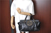 Authentic GUCCI Shoulder Tote Bag Purse Leather 121551 Black J5576