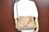 Authentic Chloe Paraty 2Way Shoulder Hand Bag Leather Brown J5580