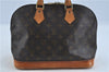 Authentic Louis Vuitton Monogram Alma Hand Bag Purse M51130 LV J5584