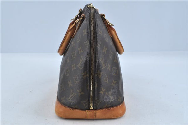 Authentic Louis Vuitton Monogram Alma Hand Bag Purse M51130 LV J5584