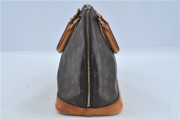 Authentic Louis Vuitton Monogram Alma Hand Bag Purse M51130 LV J5584