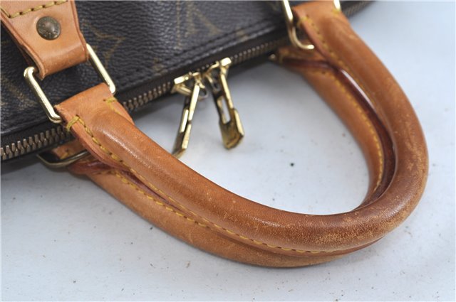 Authentic Louis Vuitton Monogram Alma Hand Bag Purse M51130 LV J5584