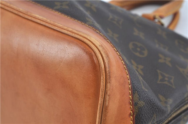 Authentic Louis Vuitton Monogram Alma Hand Bag Purse M51130 LV J5584