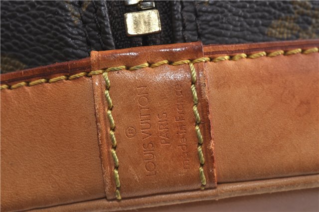 Authentic Louis Vuitton Monogram Alma Hand Bag Purse M51130 LV J5584