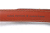 Authentic Louis Vuitton Leather Shoulder Strap Brown Size 40.2-46.5" LV J5585